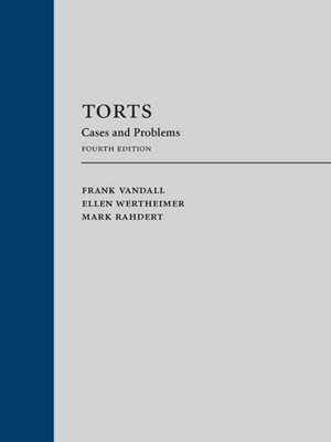 cover image of Torts